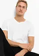 T-Shirt mit V-Ausschnitt (5er Pack), bonprix