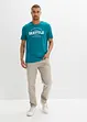 T-Shirt (2er Pack) aus reiner Baumwolle, bonprix