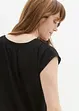 Blouse manches courtes en viscose fluide, bonprix