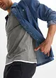 Lot de 2 T-shirts col tunisien, bonprix