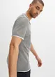 Lot de 2 T-shirts col tunisien, bonprix