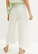 Jupe-culotte en lin, longueur mollet, bonprix