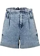 Short en jean paper bag, RAINBOW