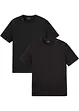 T-Shirt (2er Pack) aus reiner Bio-Baumwolle, bonprix