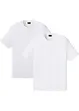 Lot de 2 T-shirts en coton, bpc bonprix collection