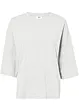 Oversize-Shirt aus elastischem Bio-Baumwoll-Mix, bonprix