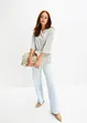 Oversize-Shirt aus elastischem Bio-Baumwoll-Mix, bonprix