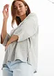 Oversize-Shirt aus elastischem Bio-Baumwoll-Mix, bonprix