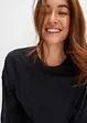 Oversize-Shirt aus elastischem Bio-Baumwoll-Mix, bonprix