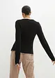 Hübsche Trachten-Strickjacke mit Stickerei, bonprix