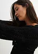 Bolero in Häkel-Optik, halbarm, bonprix
