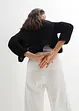 Bolero in Häkel-Optik, halbarm, bonprix