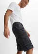 Bermuda en jean cargo, coupe loose, bonprix
