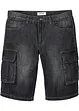 Bermuda en jean cargo, coupe loose, bonprix