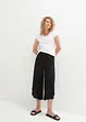 Wadenlange Culotte aus nachhaltiger Viskose, bonprix