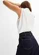 Leicht ausgestellter Midi-Stretch-Jeansrock mit Bequembund, bonprix