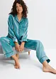 Pyjama aus Satin mit Glanzeffekt, bonprix