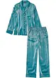 Pyjama aus Satin mit Glanzeffekt, bonprix