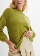 Pullover aus flauschigem Federgarn, bonprix