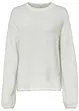 Pullover aus weichem Federgarn, bonprix