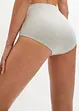 Lot de 5 slips taille haute, bonprix