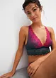 Bustier mit zarter Spitze im Farbverlauf, bonprix