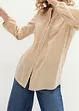 Baumwoll-Bluse, 7/8 Arm, bpc bonprix collection