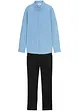 Jungen Stretch Chino Hose mit Hemd (2-tlg.Set), bpc bonprix collection