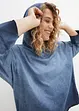 Oversize-Shirt aus Materialmix, bonprix