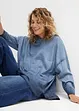 Oversize-Shirt aus Materialmix, bonprix