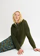 Pullover mit Reißverschluss, bonprix