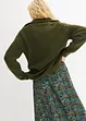 Pullover mit Reißverschluss, bonprix