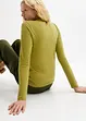 Langarmshirt mit  reiner Bio-Baumwolle, bonprix