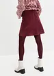 Stretch-Cordrock mit Knopfleiste, bonprix