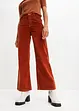 Pantalon en velours côtelé extensible, large, John Baner JEANSWEAR