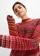 Pullover in Melange-Optik, bonprix