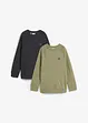 Sweatshirt (2er Pack), bonprix