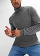 Pull en laine avec teneur en Good Cashmere Standard®, col roulé, bonprix