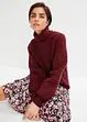 Grobstrick-Pullover mit Zopfmuster, bonprix