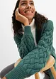 Cardigan à motif torsadé, bonprix