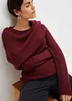 Pullover mit variablem Kragen, bonprix