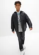 Jungen Winterjacke, Shirt Hybrid, bpc bonprix collection