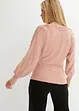 Pull avec dentelle, bonprix