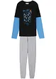 Pyjama 2in1 mit Bio-Baumwolle (2-tlg. Set), bonprix