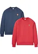 Lot de 2 sweatshirts, bonprix