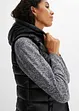 Strick-Pullover mit Rundhals-Ausschnitt in Melange, bonprix