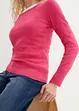 Basic Pullover mit recycelter Baumwolle, bonprix