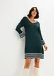 Strickkleid mit plissiertem Rock, bonprix