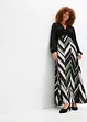 Maxikleid mit bedrucktem Rock aus recyceltem Polyester, BODYFLIRT
