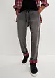Thermo Regular Fit Schlupf-Jeans mit Flanellfutter, Straight, bonprix